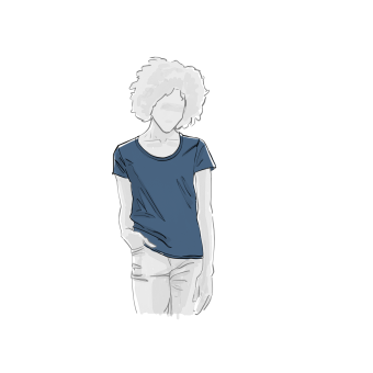 Crew Neck Recycled T-Shirt 